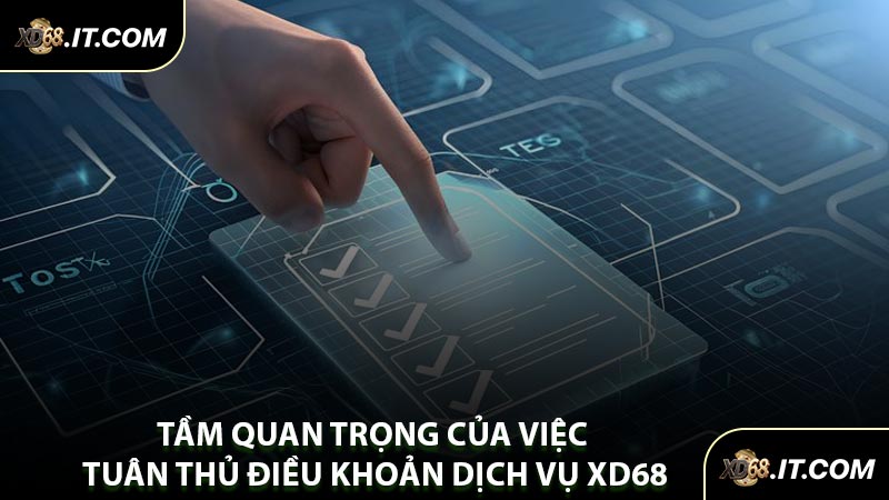 Tầm Quan Trọng Của Việc Tuân Thủ Điều Khoản Dịch Vụ XD68